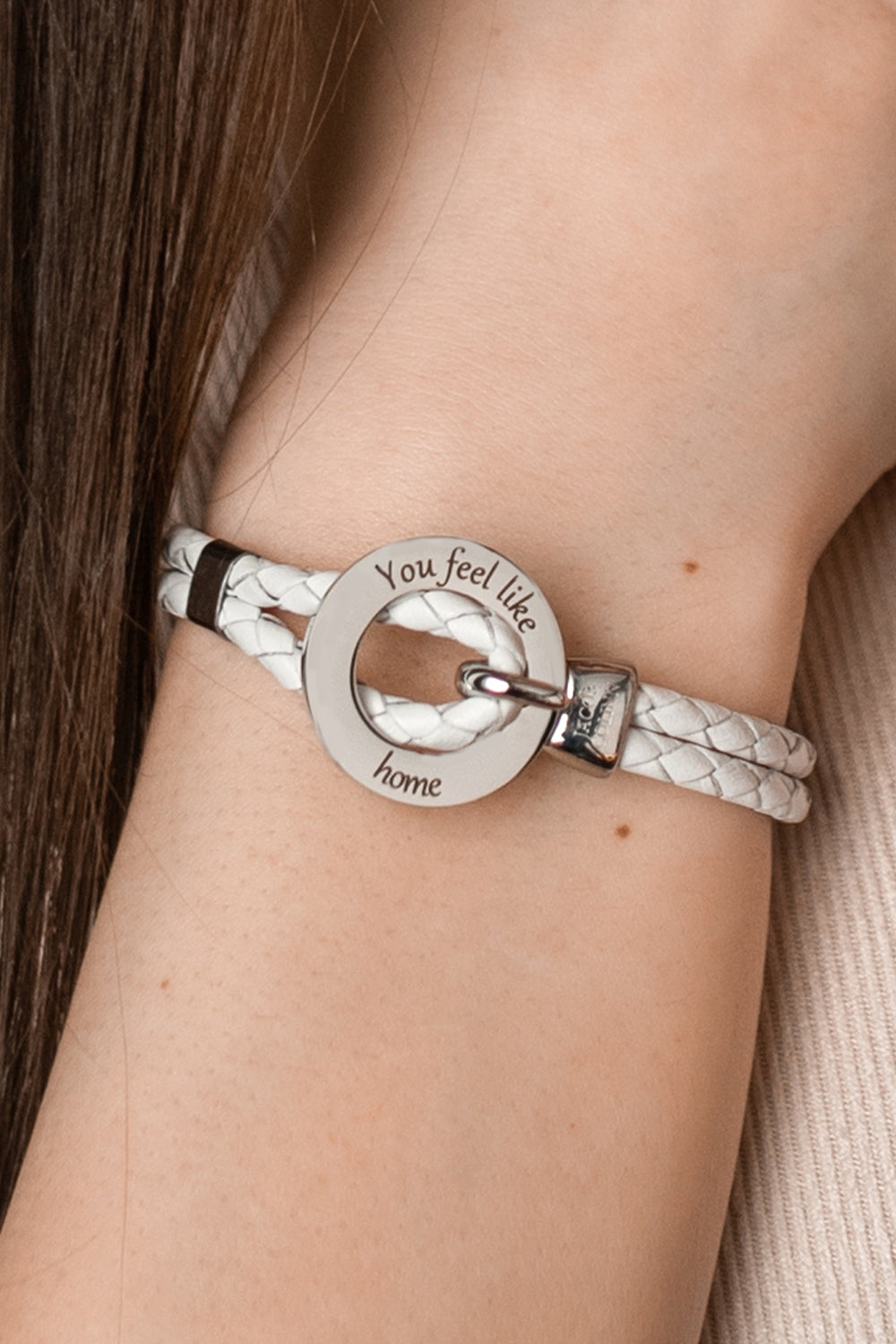 Endless White Bracelet