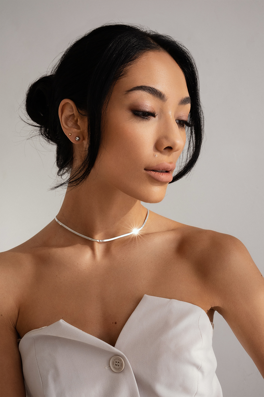 Auskari Bubble Stud Silver