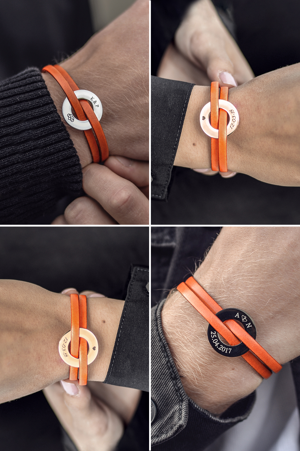 Classic No. 2 Orange Bracelet