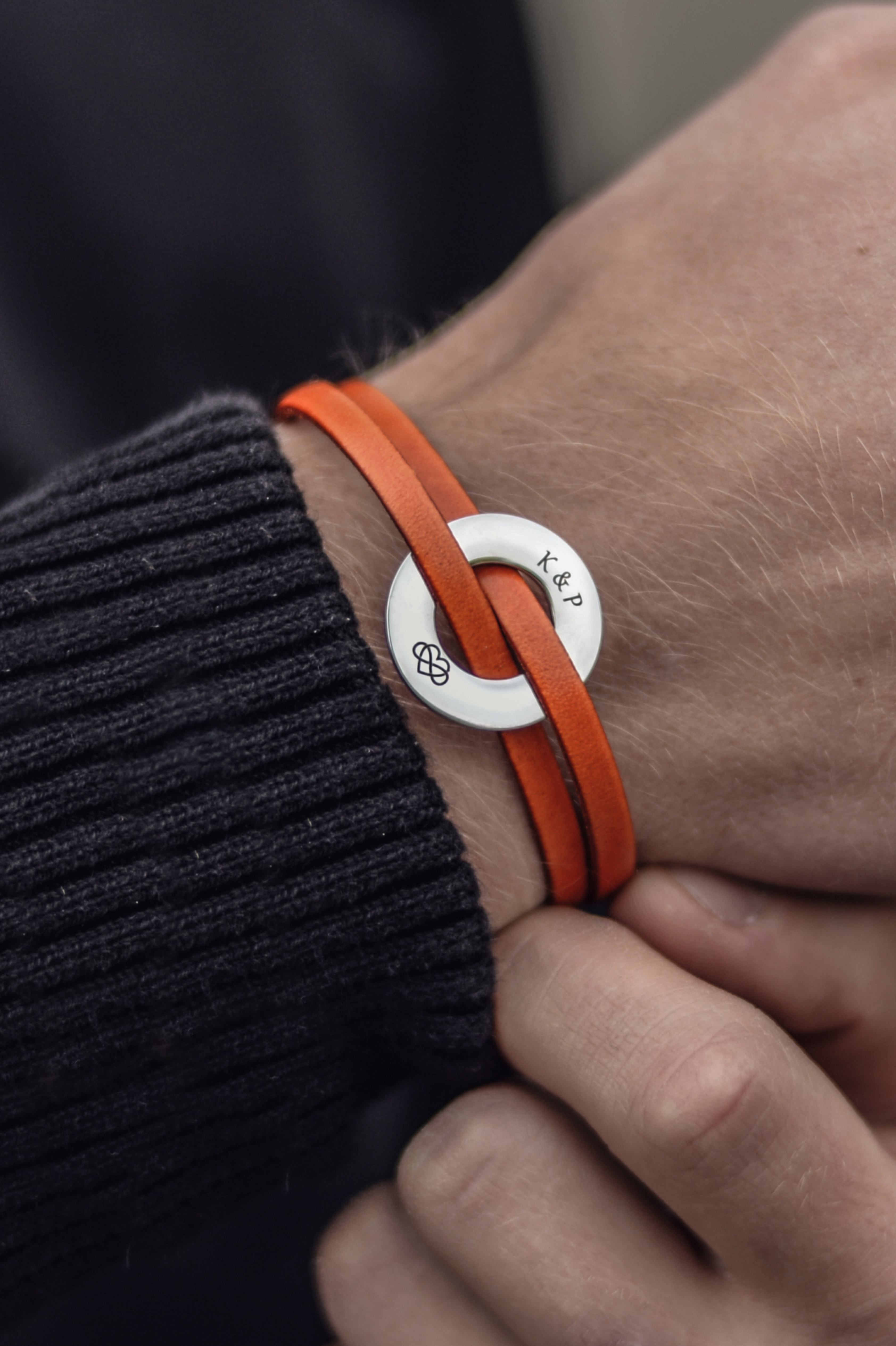 Classic No. 2 Orange Bracelet