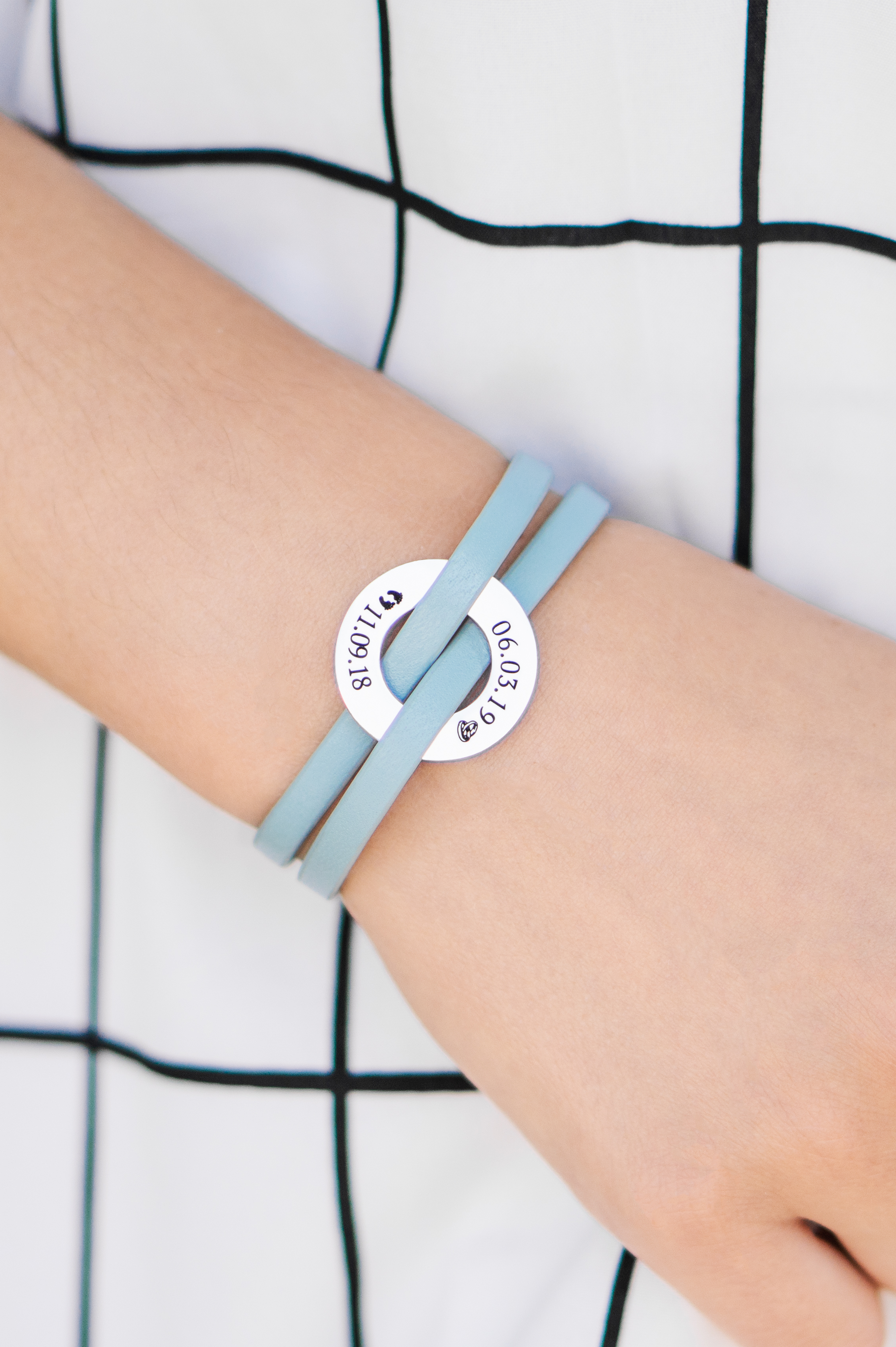 Classic No. 2 Light Blue Bracelet