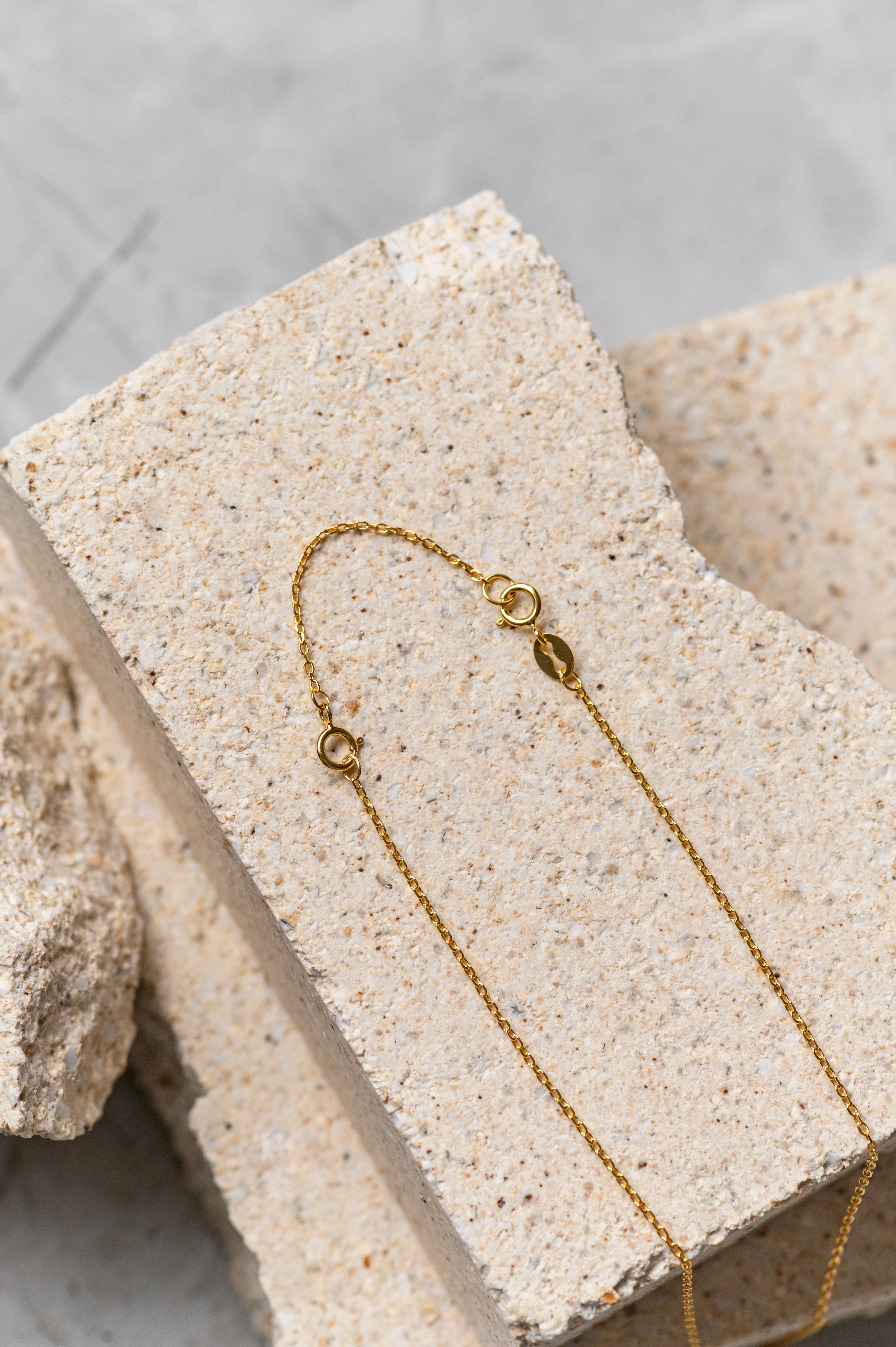 Paauksuotas grandinėlės prailginimas 925 sidabras