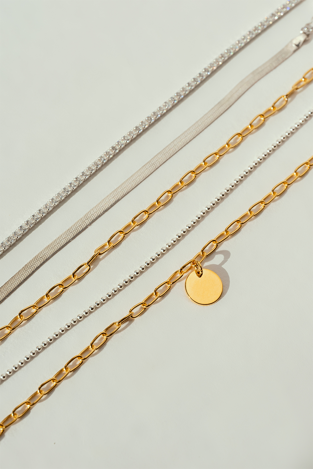 Bracelet Dotted Silver