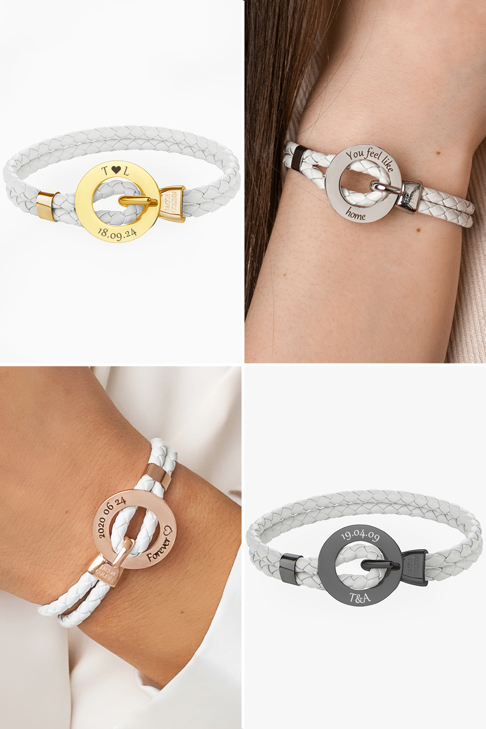 Endless White Bracelet