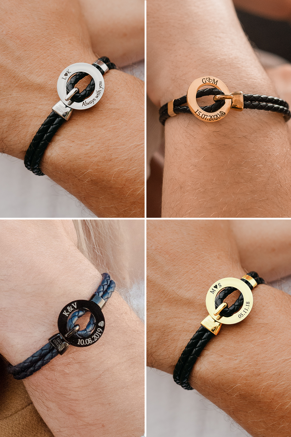 Endless Black Bracelet