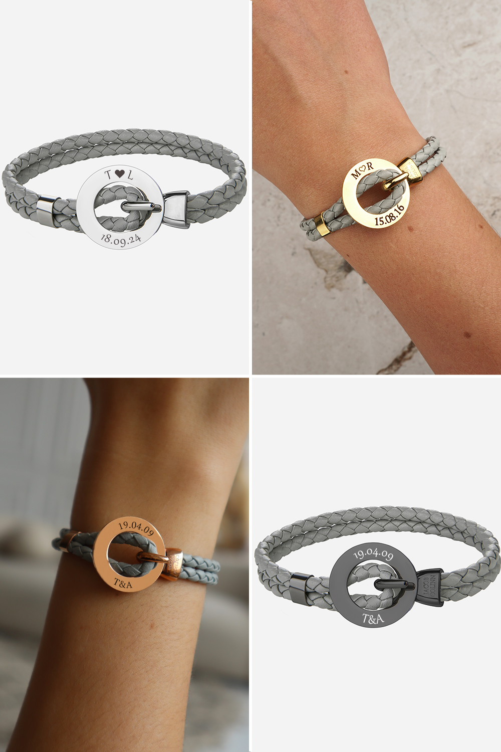 Endless Grey Bracelet