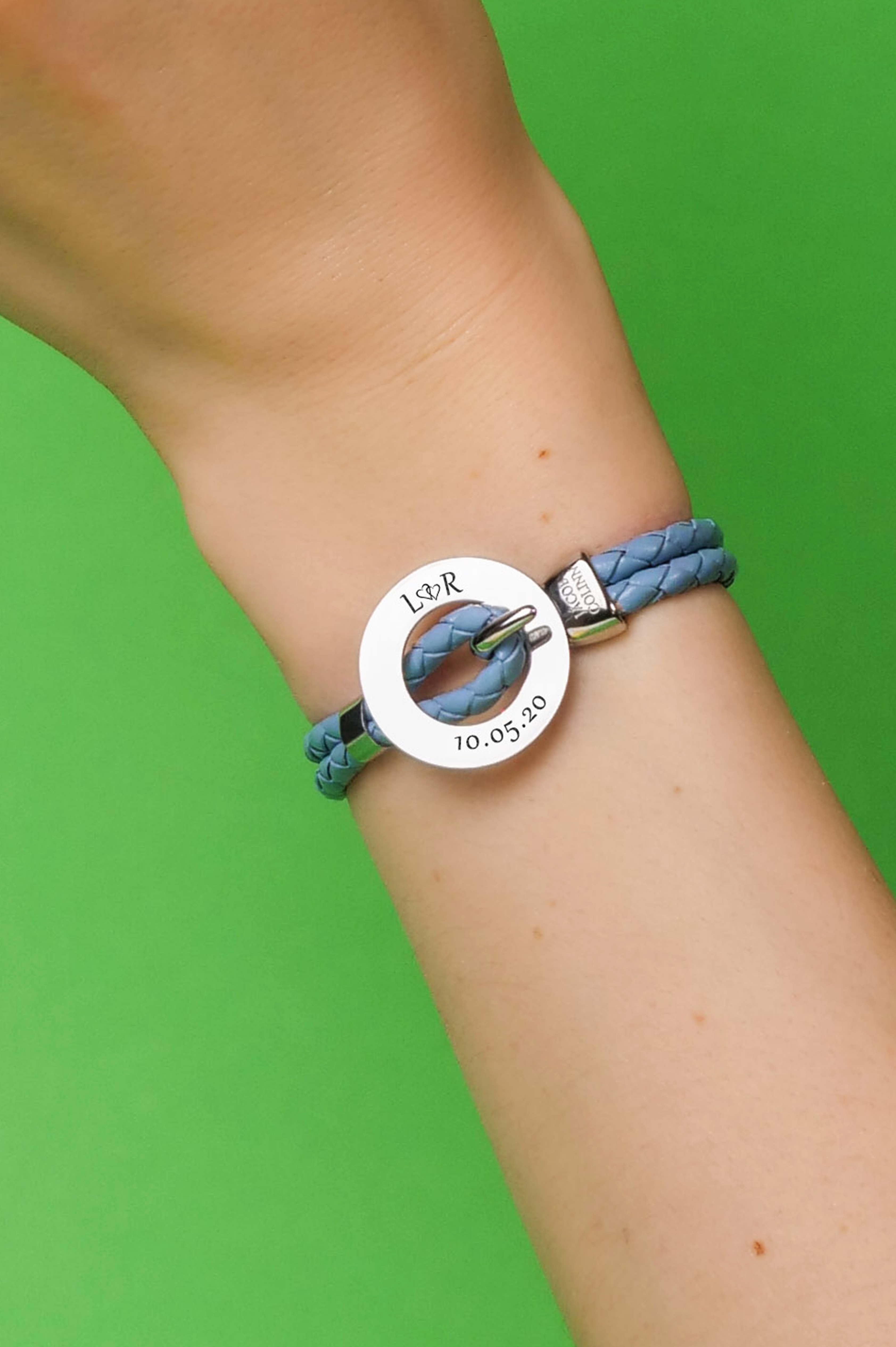 Endless Light Blue Bracelet