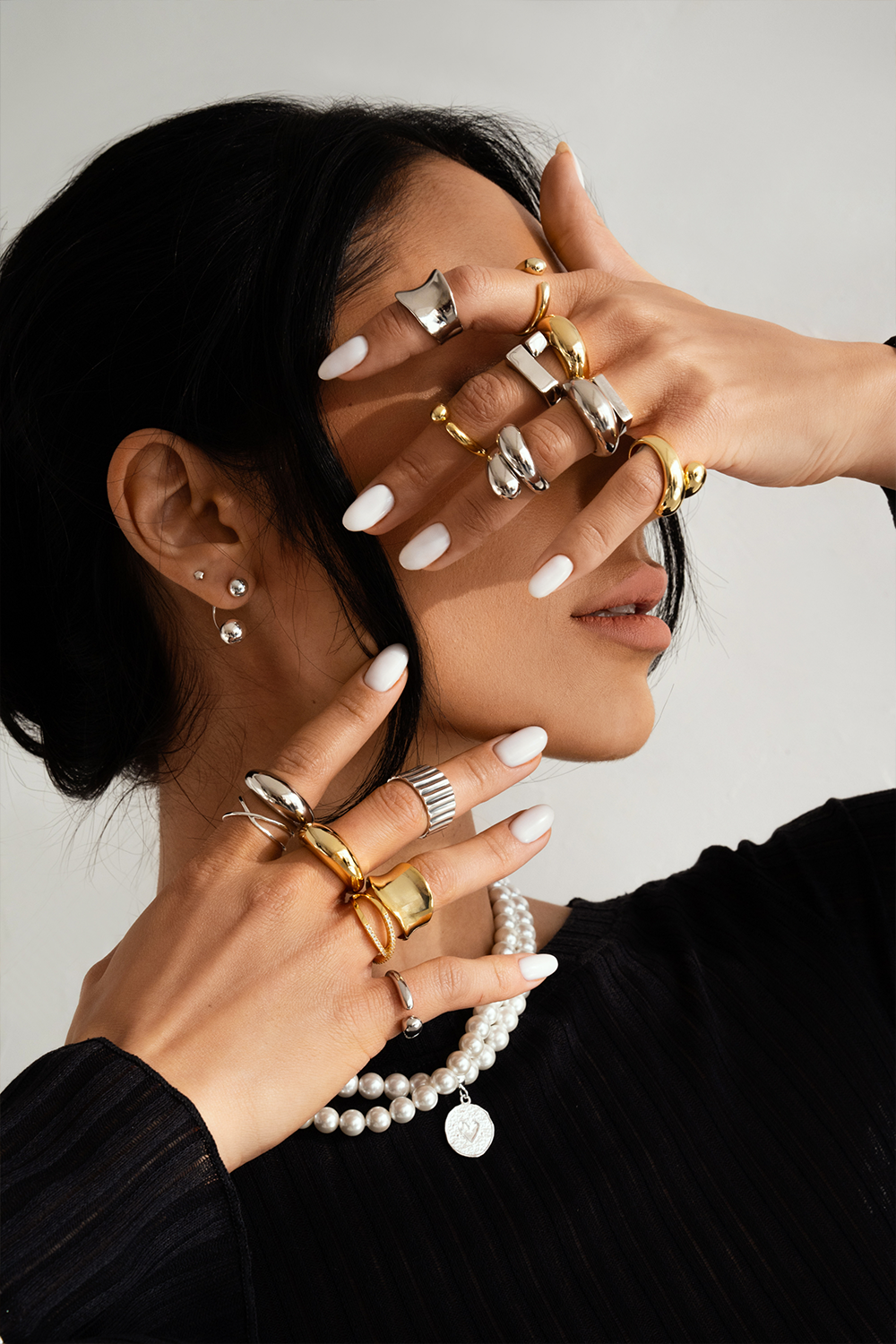 Ring FLUID DOME 925 silver