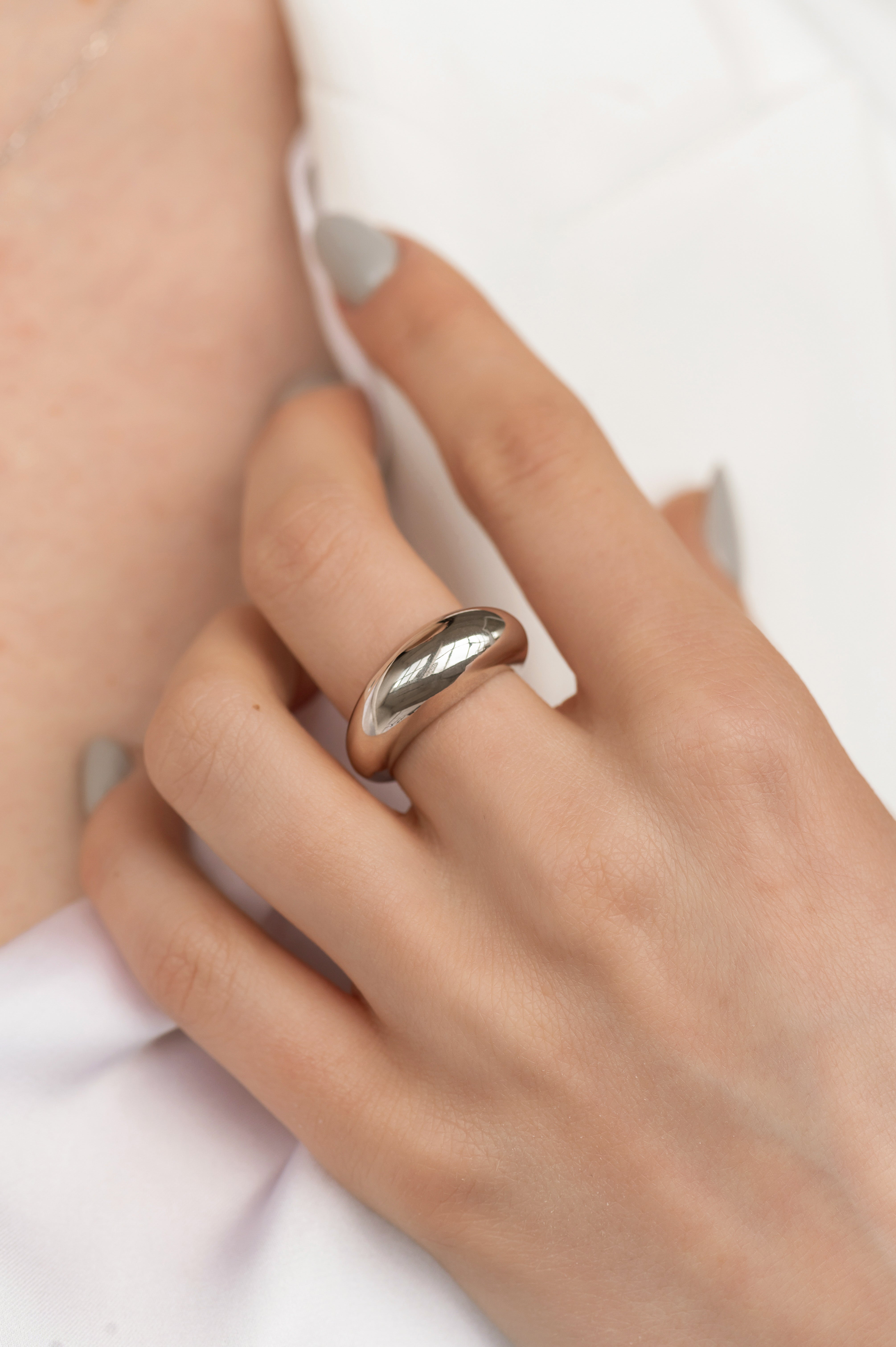 Gredzens OPEN DOME 925 sudraba