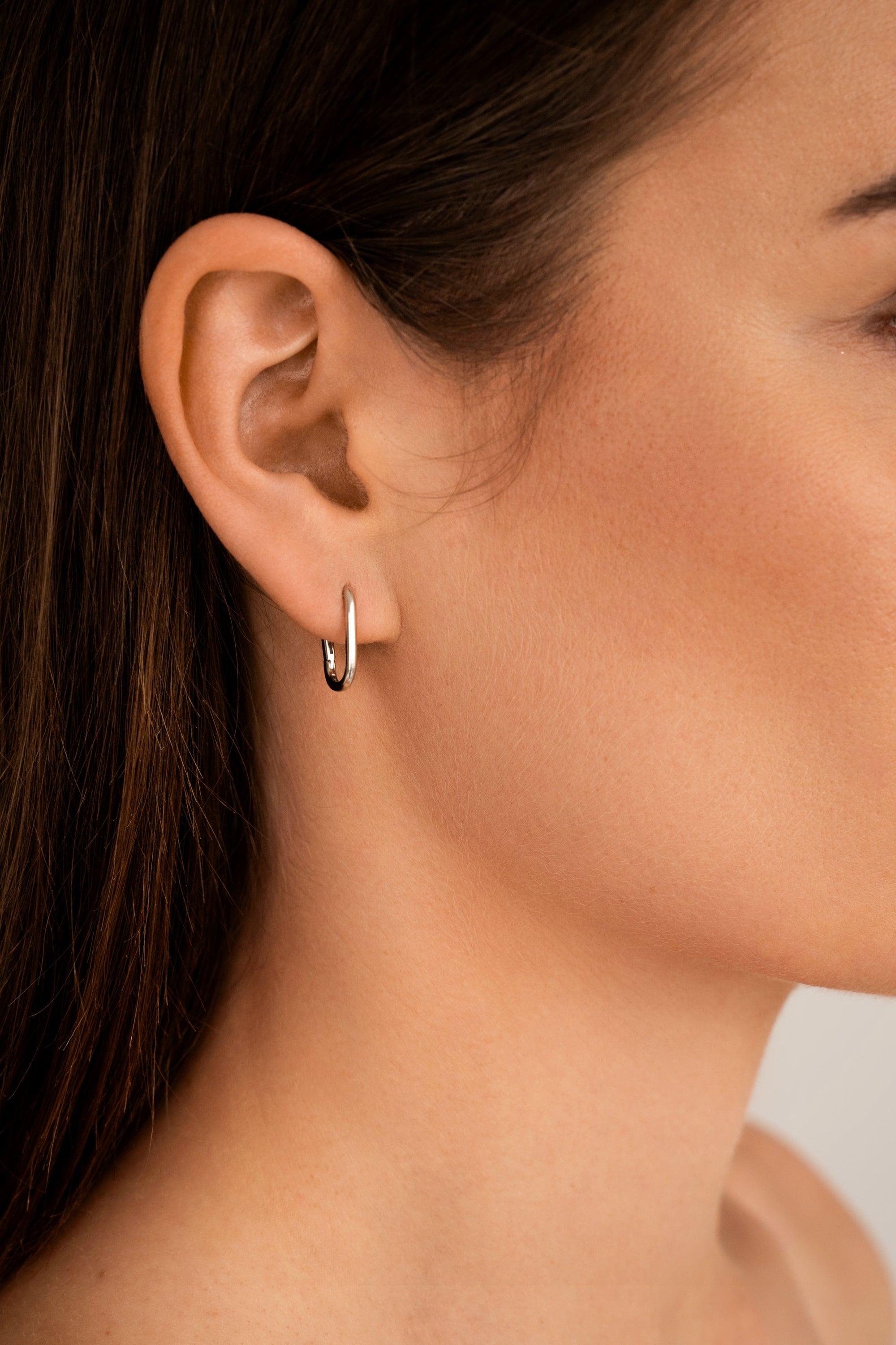 Earrings Chain Silver