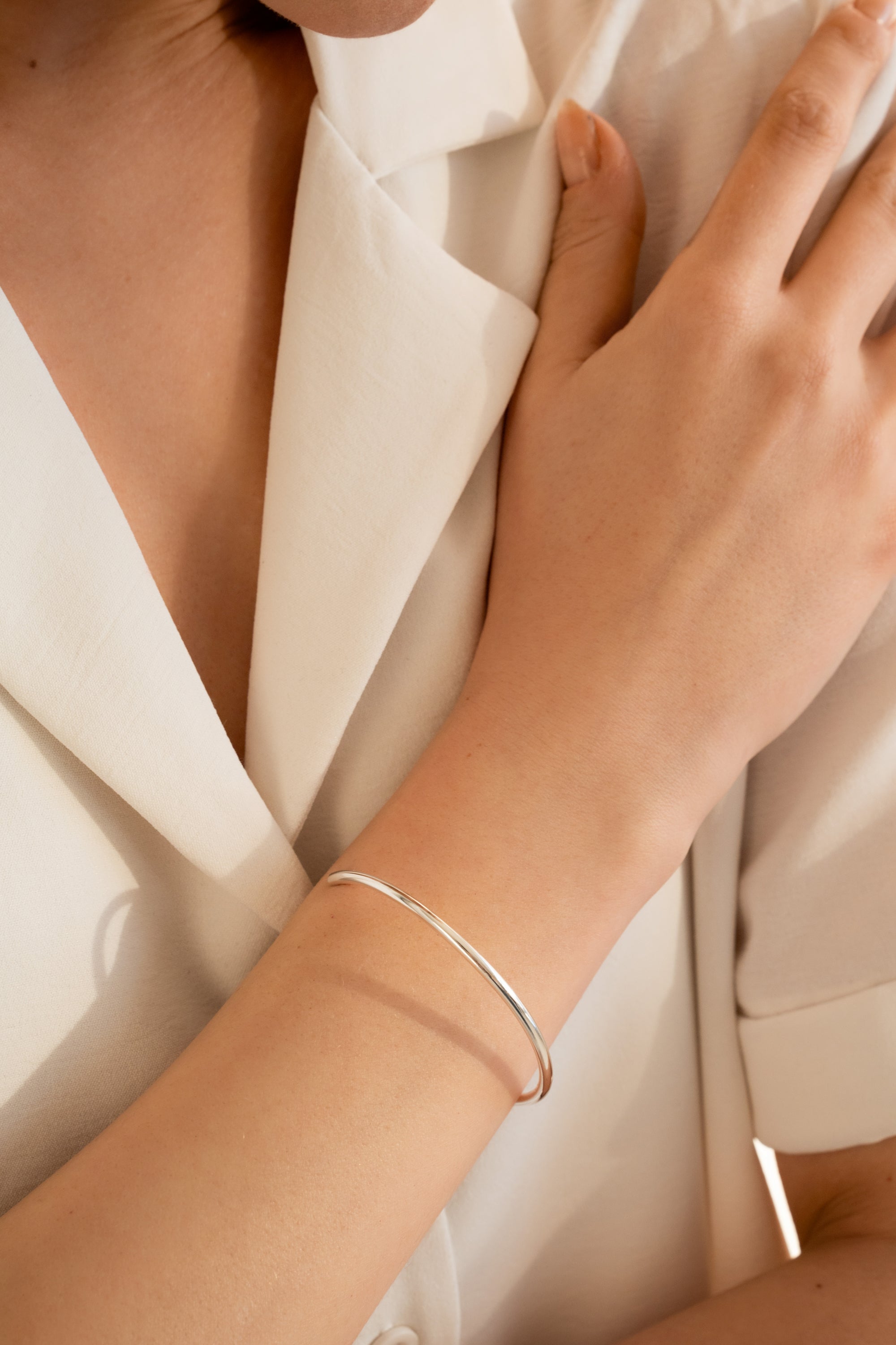 Bracelet Cuff Silver