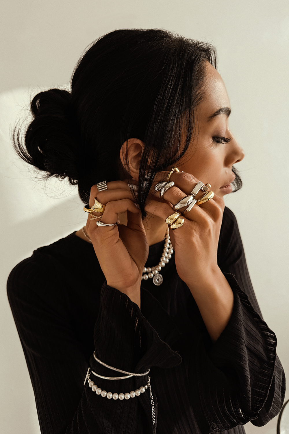 Apyrankė Snake Silver