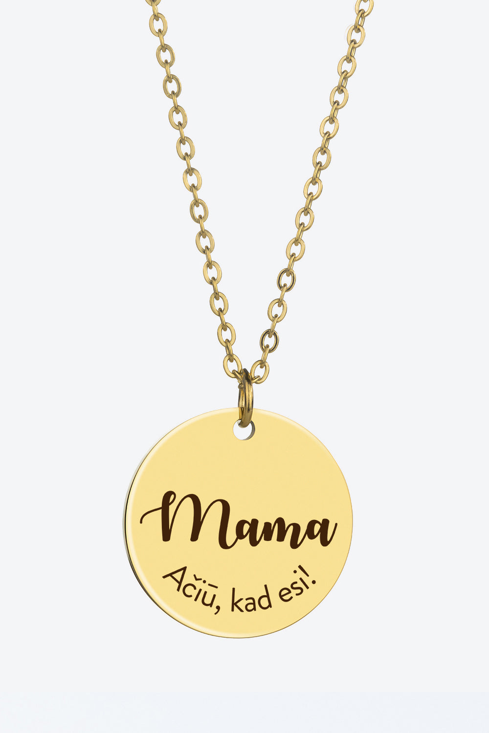 Necklace OVAL | BABY BIRTH