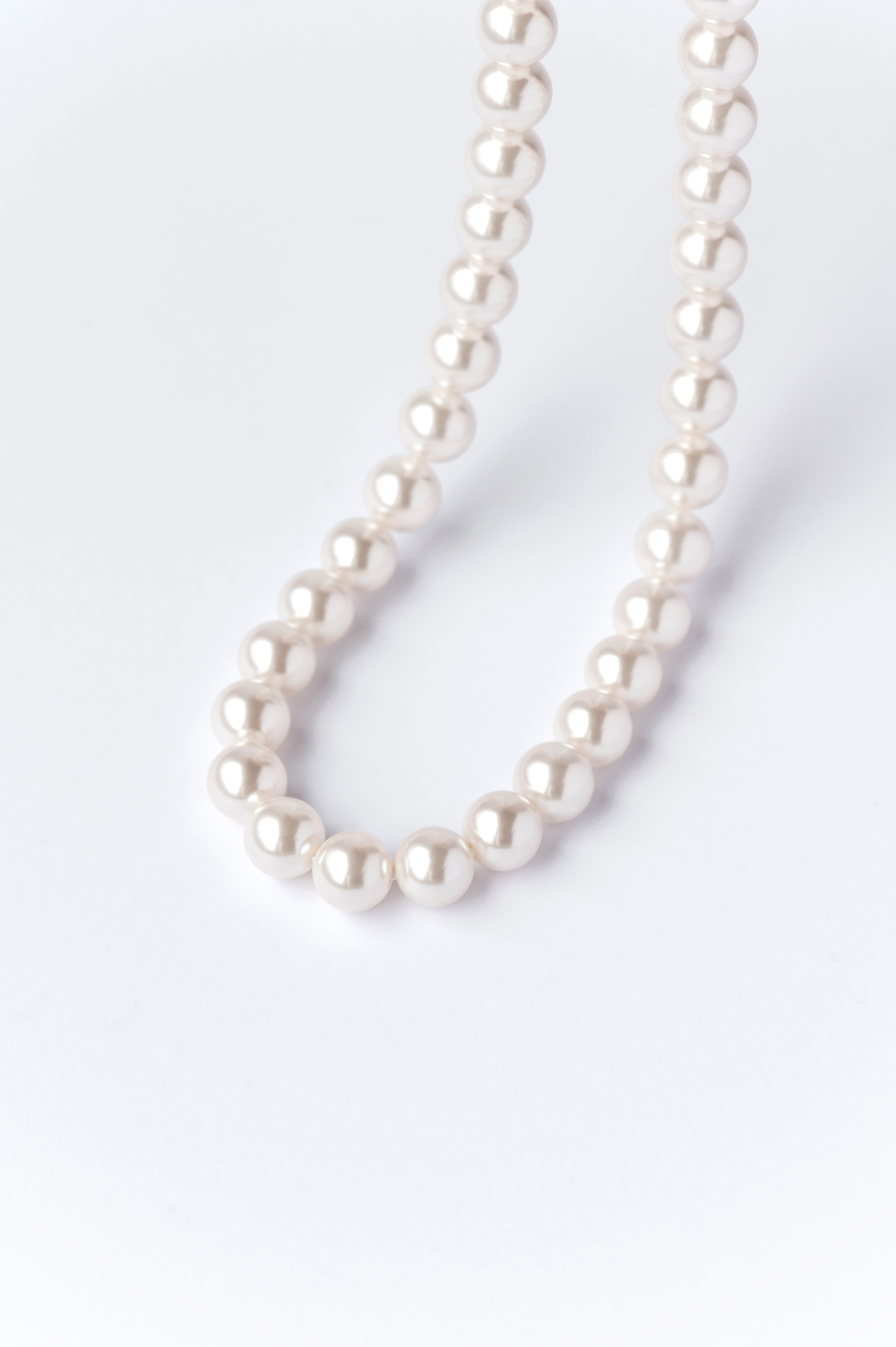 Necklace LARGE PEARL 925 silver