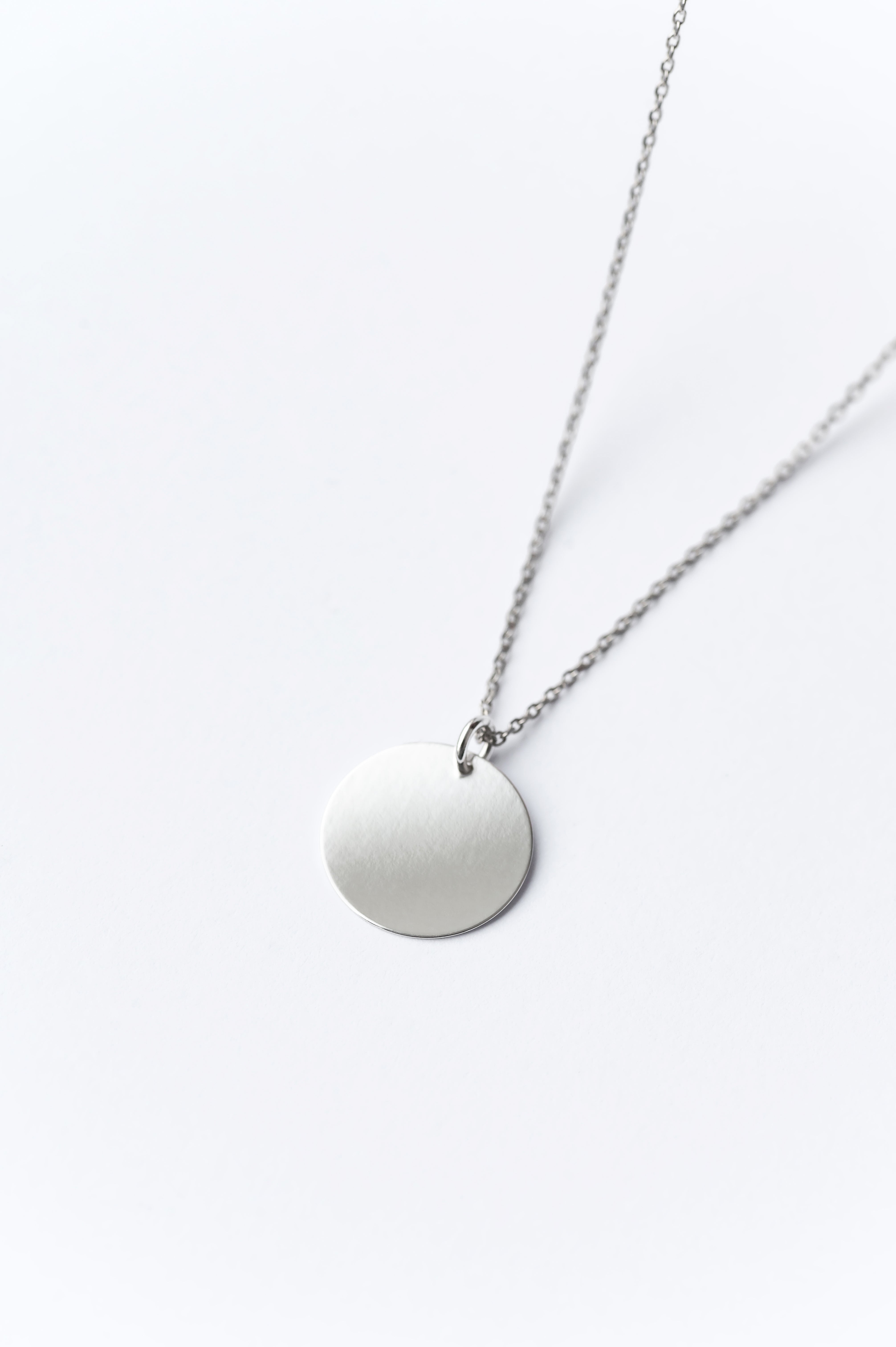 Necklace COIN (17mm) 925 silver