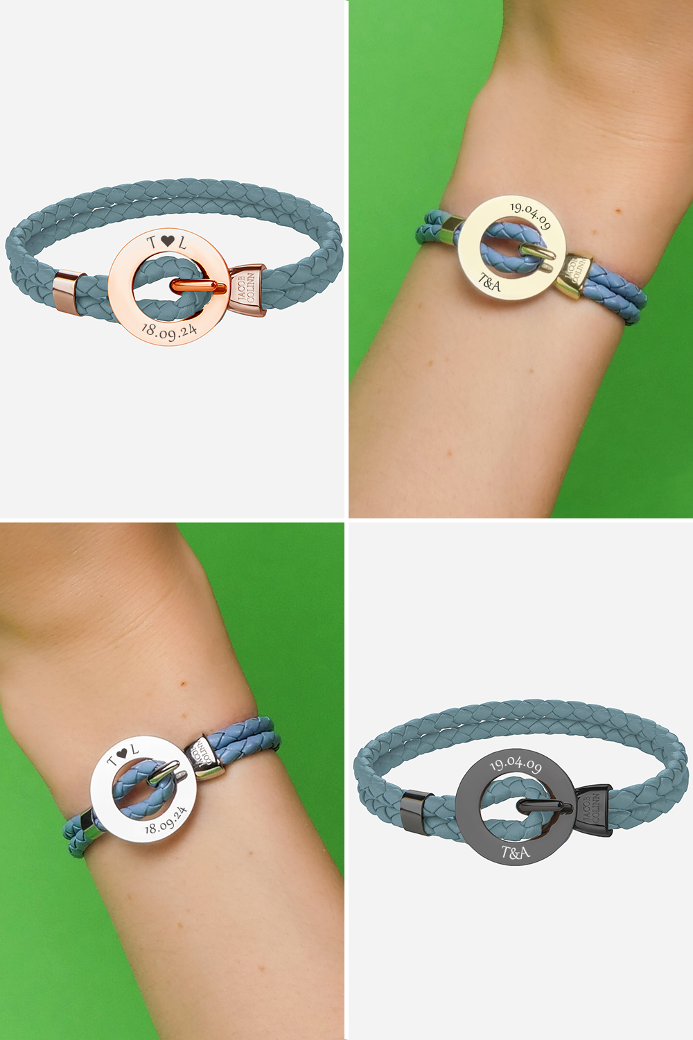 Endless Light Blue Bracelet