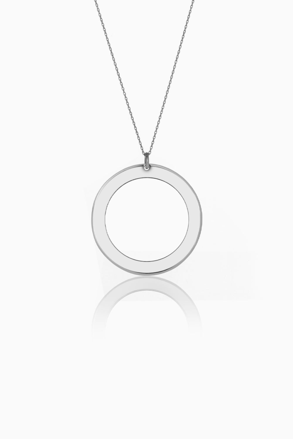 Necklace SOLID CIRCLE 925 silver