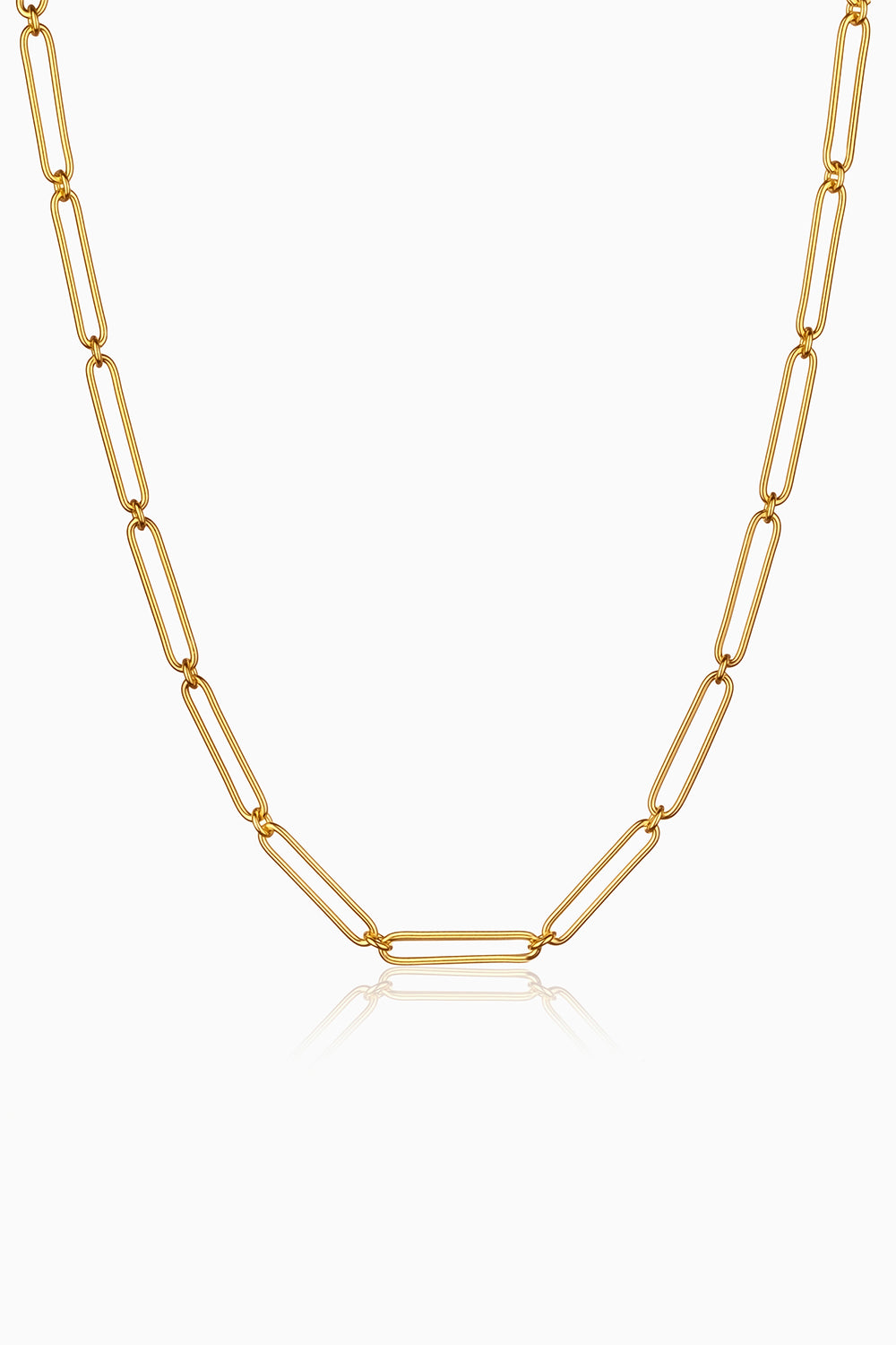 Gold-plated necklace SOLID 925 silver