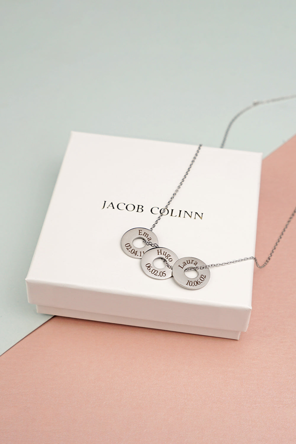 Necklace CIRCLE  stainless steel